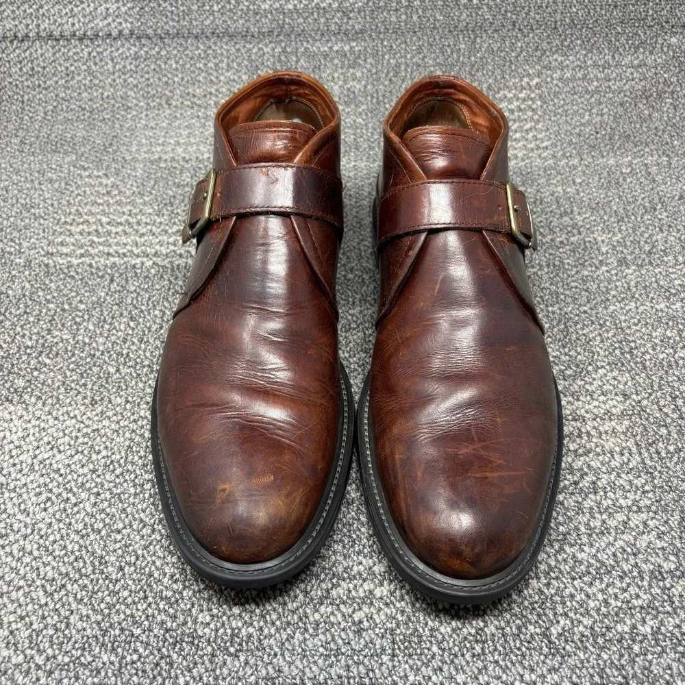 Johnston & Murphy black relatively patina